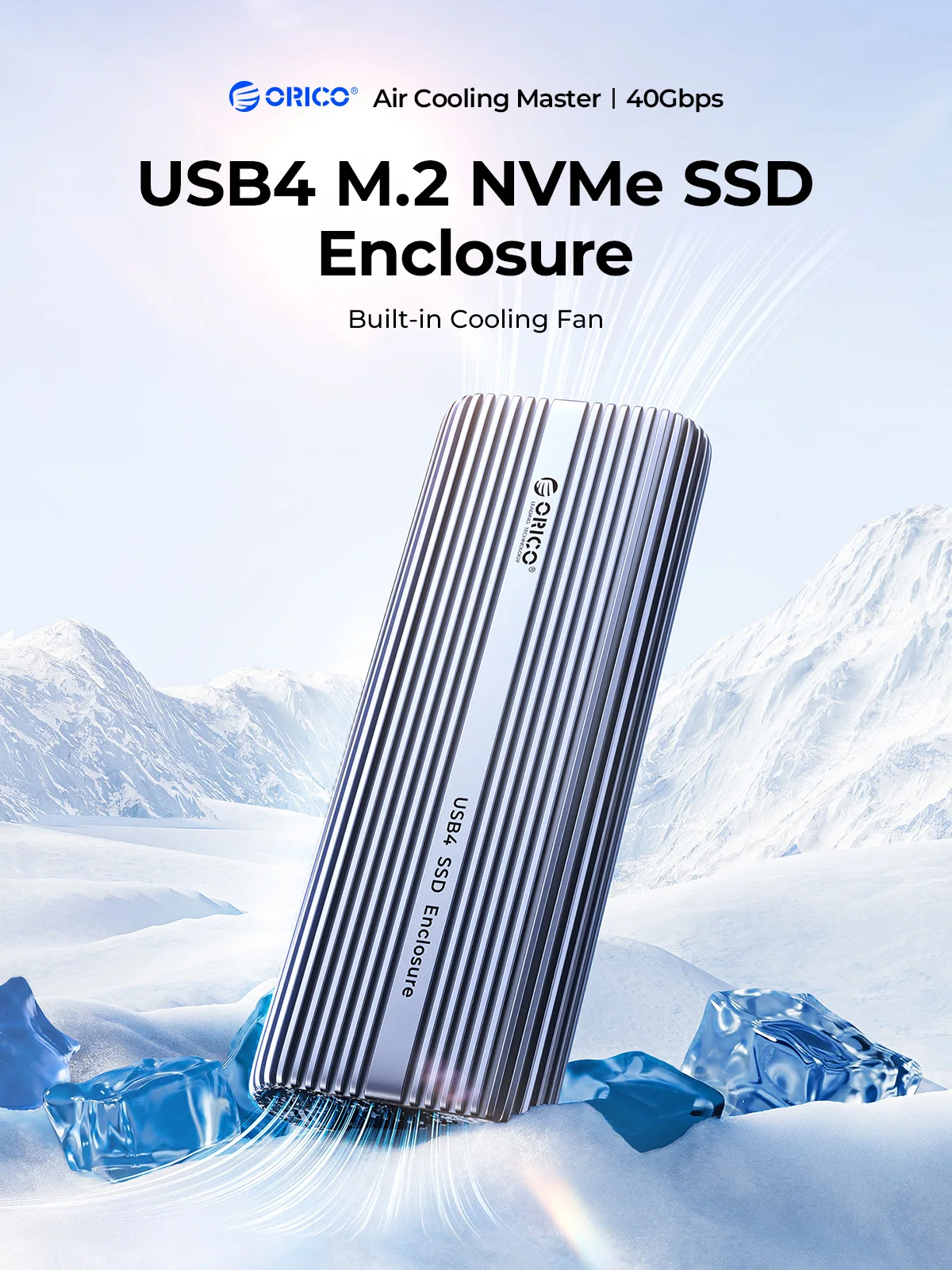 ORICO 40Gbps M.2 NVMe SSD Encl - 8Tb M2 Nvme Ssd recension och pris